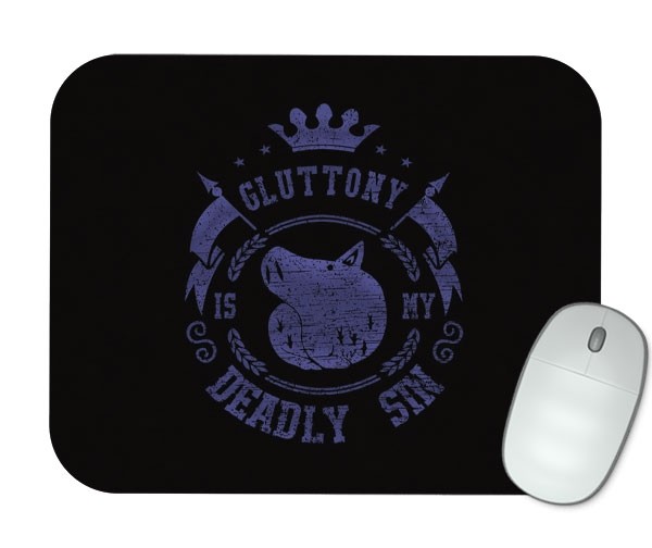 Mouse Pad - Gluttony - Gula - Merlin - Nanatsu No Taizai