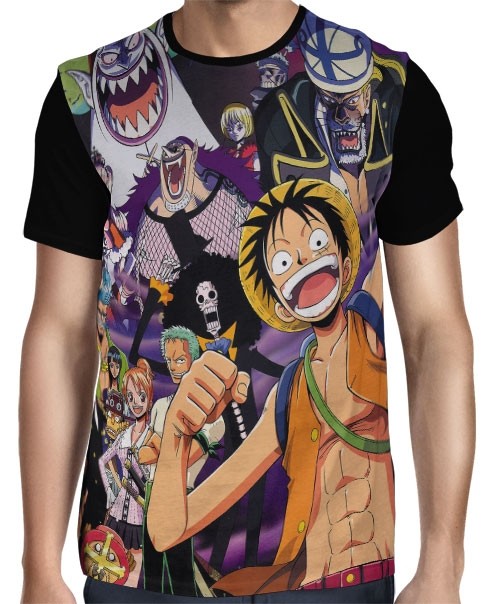 Camisa FULL Tripulação - One Piece