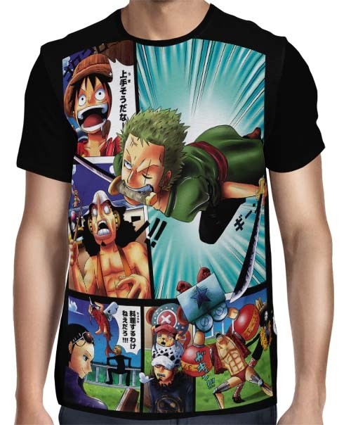 Camisa FULL Comics - One Piece