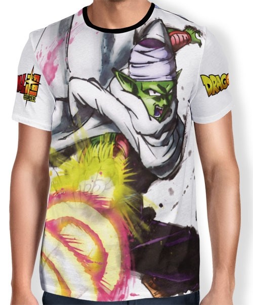 Camisa Full Art Brusher Picollo - Dragon Ball Super