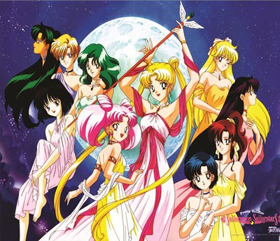 Mouse Pad - Sailor Stars - Sailor Moon