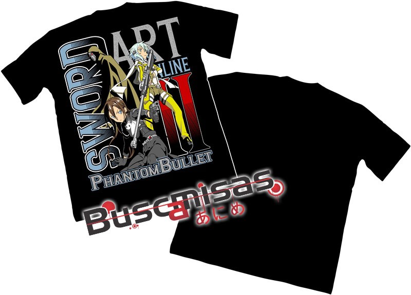 Camisa Phantom Bullet - Sword Art Online - Modelo 04