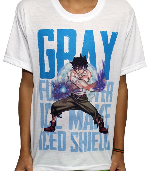 Camisa SB Fairy Tail - Gray