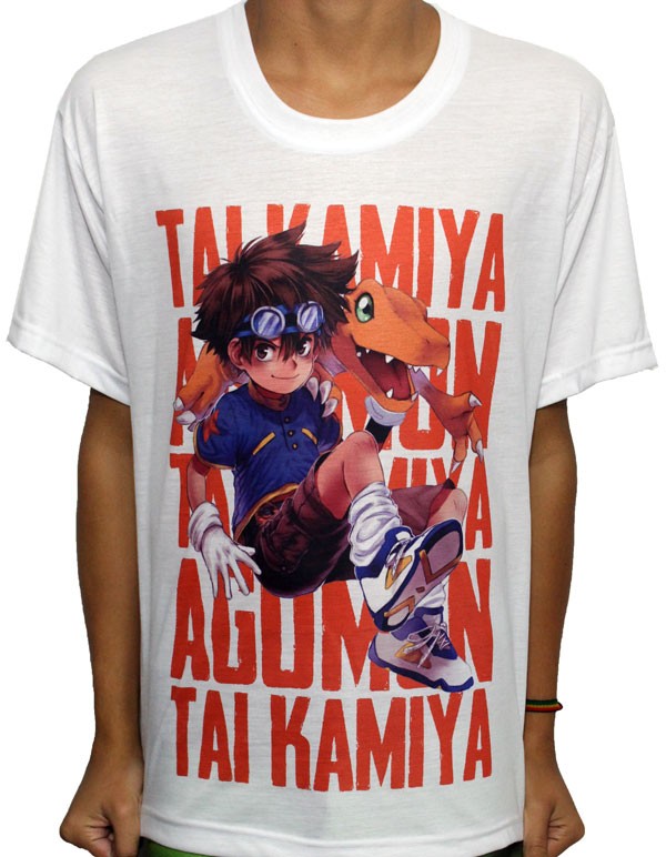 Camisa SB Digimon - Tai