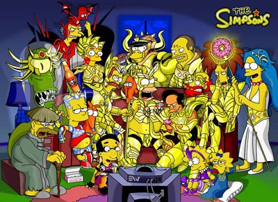 Mouse Pad - Simpsons Seiya