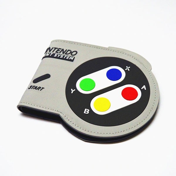 Carteira Premium Controle de Super Nintendo