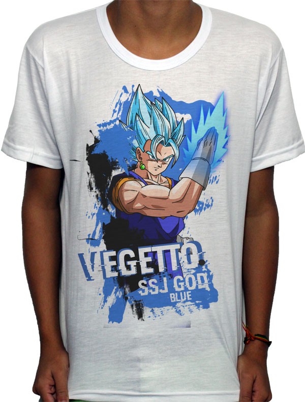 Camisa SB - TN Blue God Vegetto