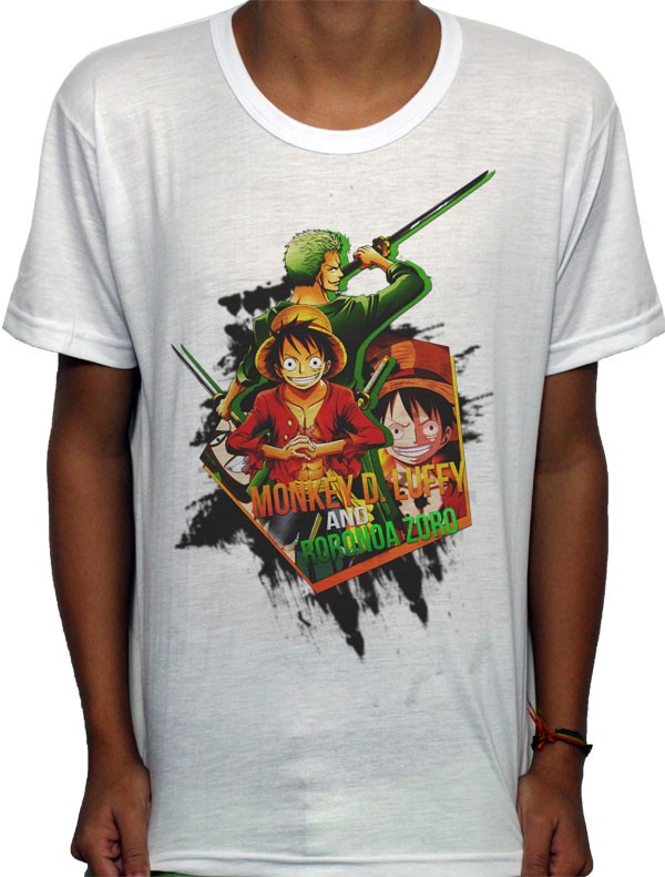 Camisa SB - TN Zoro e Luffy