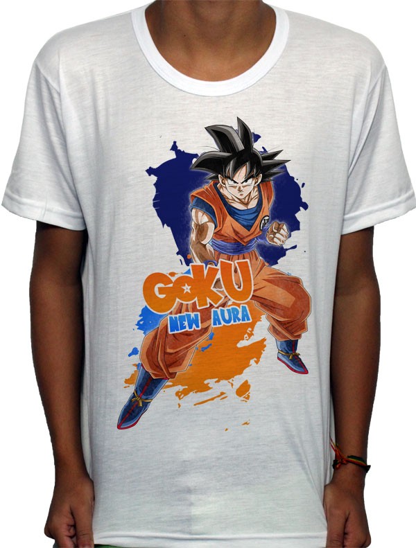 Camisa SB - TN New Aura Goku - Dragon Ball Z