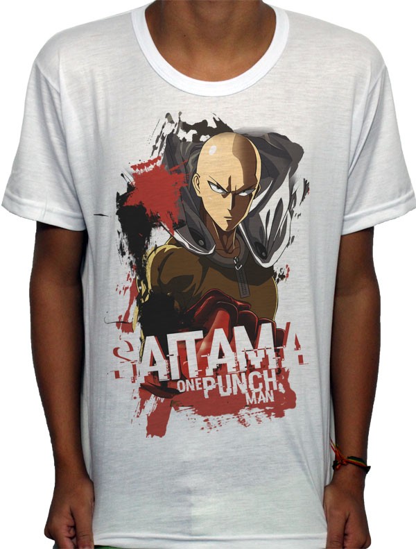 Camisa SB - TN Soco Saitama - One Punch Man