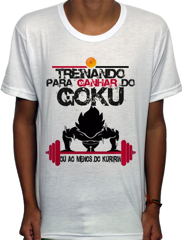 Camisa SB - TN Treinando Goku