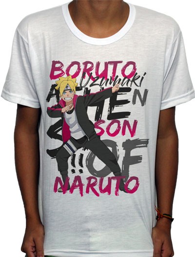 Camisa SB - TN Uzumaki Boruto - Naruto
