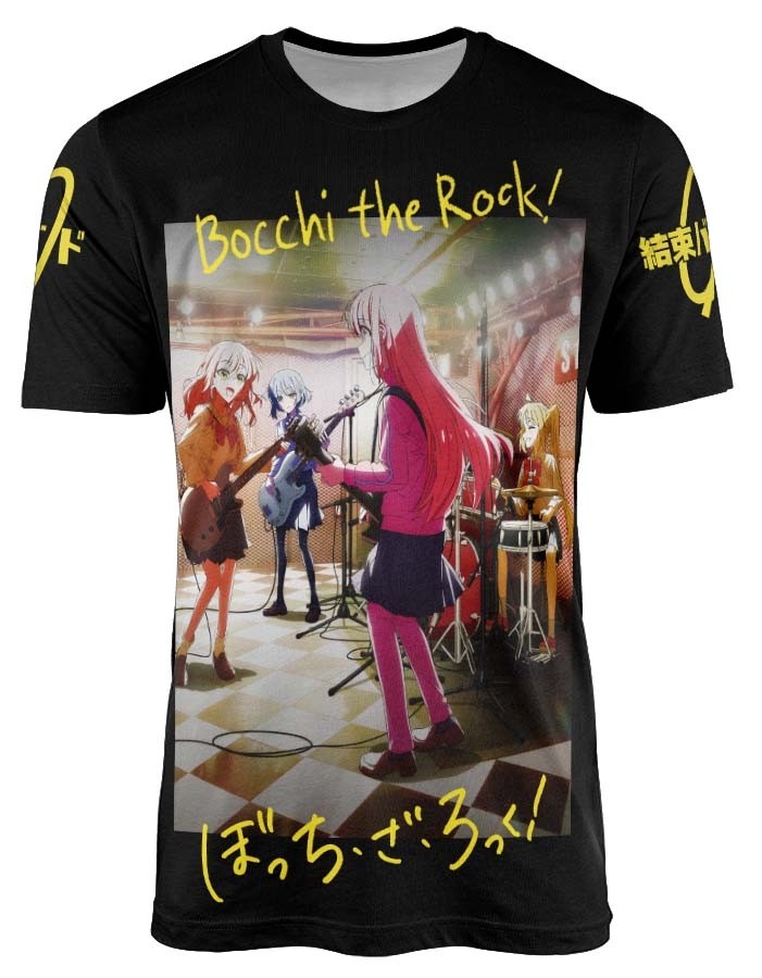 Camisa Poster - Bocchi The Rock! - Kessoku Band 