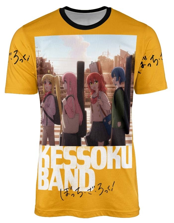 Camisa Bocchi The Rock! - Kessoku Band Yellow