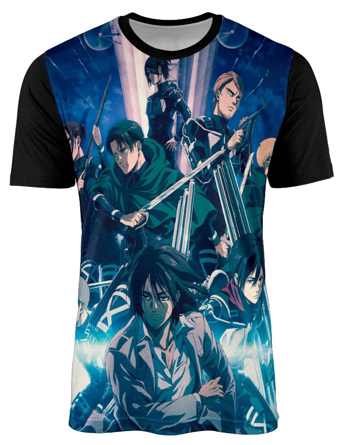 Camisa Final Chapters - Final Season - Attack on Titan - Shingeki No Kyojin