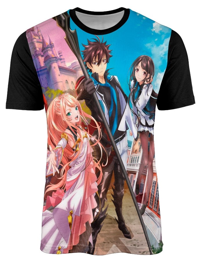 Camisa Isekai Maou To Shoukan - Diablo - Camisa De Anime