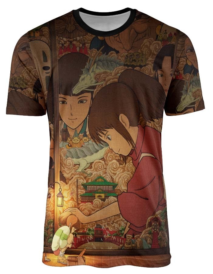 Camisa A Viagem de Chihiro - Studio Ghibli