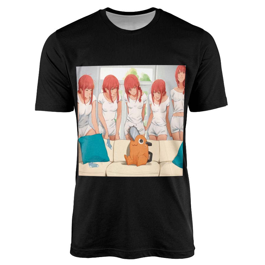 Camisa Pochita e Makima - Chainsaw Man 