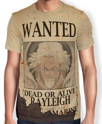 Camisa Full Print Wanted RAYLEIGH - One Piece
