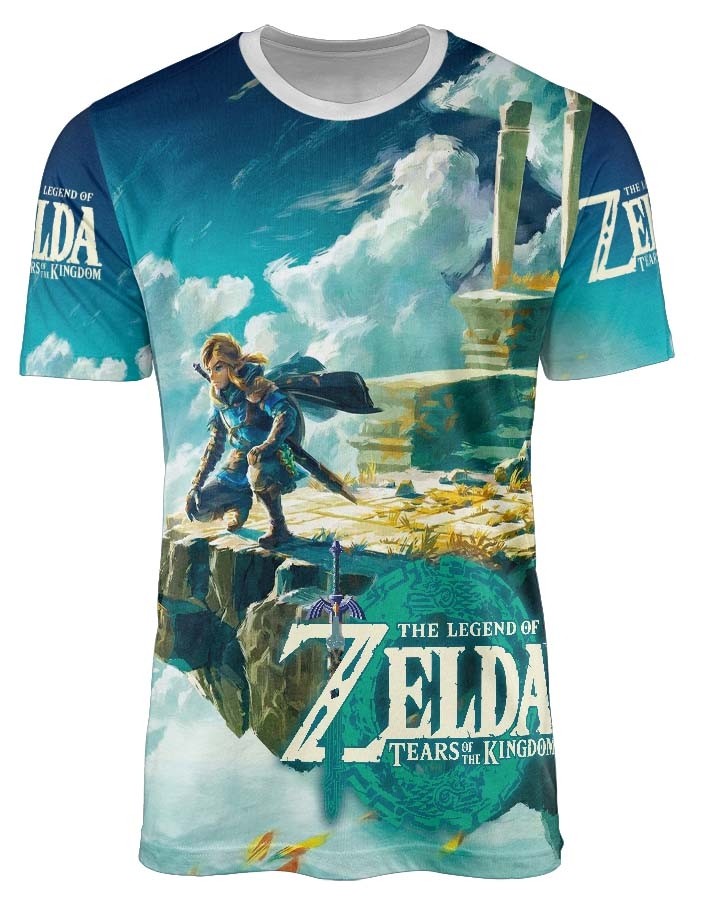 Camisa The Legend of Zelda - Tears Of The Kingdom - Link - Full Print