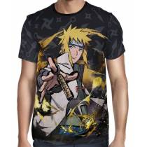 Camisa Naruto Shippuden - Minato Namikaze Modelo 03 - Color Print