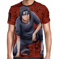 Camisa Full Print Color Mangá Exclusiva - Uchiha Itachi Modelo 03 - Naruto  