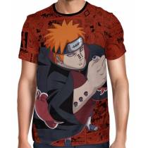 Camisa Full Print Color Mangá Exclusiva - Pain  - Naruto 