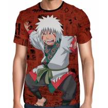 Camisa Full Print Color Mangá Exclusiva - Jiraya - Naruto  