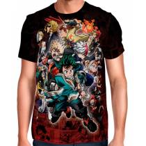 Camisa FULL Print Boku no Hero Movie 3 Exclusiva