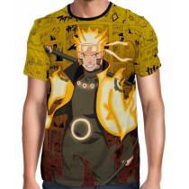 Camisa FULL Naruto Kurama Chakra Mode Naruto Shippuden