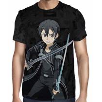 Camisa Premium - Sword Art Online Kirito Full Print