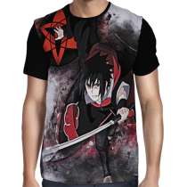 Camisa FULL Sasuke Uchiha - Naruto Shippuden