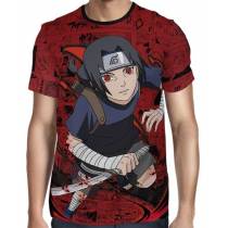 Camisa Red Mangá Itachi Kid - Naruto - Full Print