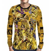 Camisa Manga Longa Cavaleiros de Ouro  - Cavaleiros do Zodiaco