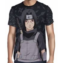 Camisa Naruto - Uchiha Itachi Modelo 3 - Color Dark Print