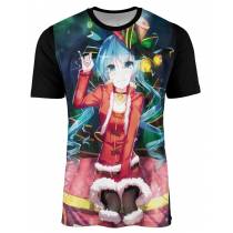 Camisa Anime Santa Girls Natal - Modelo 03