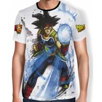 Camisa Full Art Brusher Bardock - Dragon Ball Super