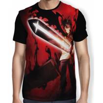Camisa FULL Dark Sword Asta - Black Clover