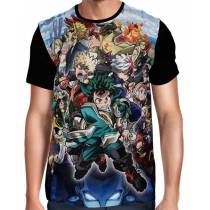 Camisa FULL Print Boku no Hero Movie 3 Exclusiva Mod. 04