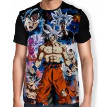 Camisa Full Goku Instinto Superior PERFEITO - Dragon Ball Super