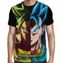 Camisa Full Broly/Gogeta - Dragon Ball Super
