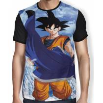 Camisa Full Cape Goku - Dragon Ball Super Broly