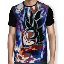 Camisa Full Soco Goku - Dragon Ball Super 