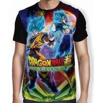 Camisa Full The Movie Broly - Dragon Ball Super