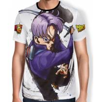 Camisa Full Art Brusher Fight Sword Future Trunks - Dragon Ball Super