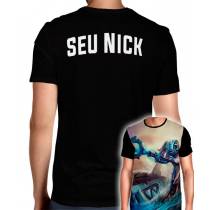 Camisa Full PRINT League Of Legends - Fizz - Personalizada Modelo Apenas Nick Name