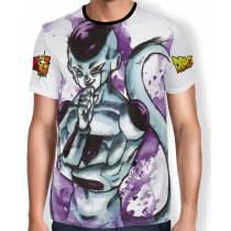 Camisa Full Art Brusher Freeza - Dragon Ball Super