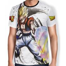 Camisa Full Art Brusher GOGETTO SSJ - Dragon Ball Super
