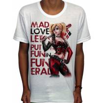 Camisa SB - Mad Love - HarleyQuinn
