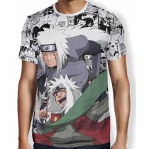 Camisa FULL Print Manga Jiraiya - Naruto